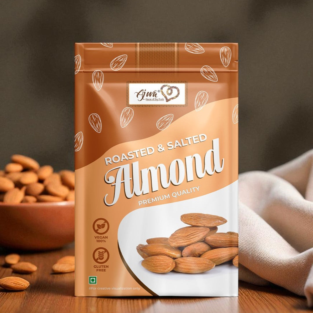 Roasted And Salted Almonds Pouch